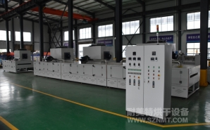 NMT-TZ-88纖維材料，先預(yù)熱再浸膠再固化預(yù)熱固化隧道爐(威海光威)